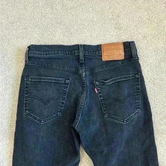 Black Levis 511 slim straight jeans in size 31 x 32 - Picture 5 of 6